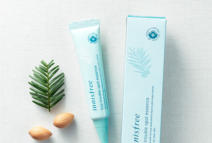 Kem trị mụn Innisfree Bija Trouble Gel Cream