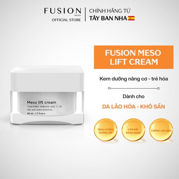fusion meso lift cream dành cho da lão hóa